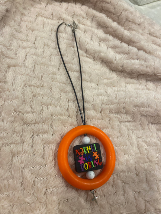 Autism awareness car hangers