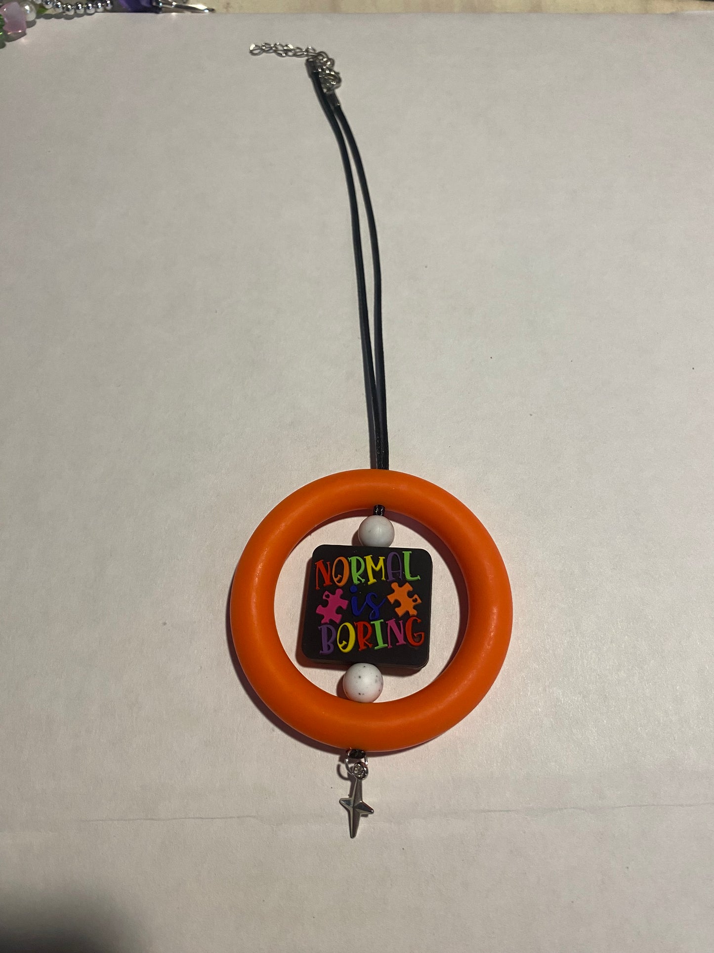 Autism awareness car hangers