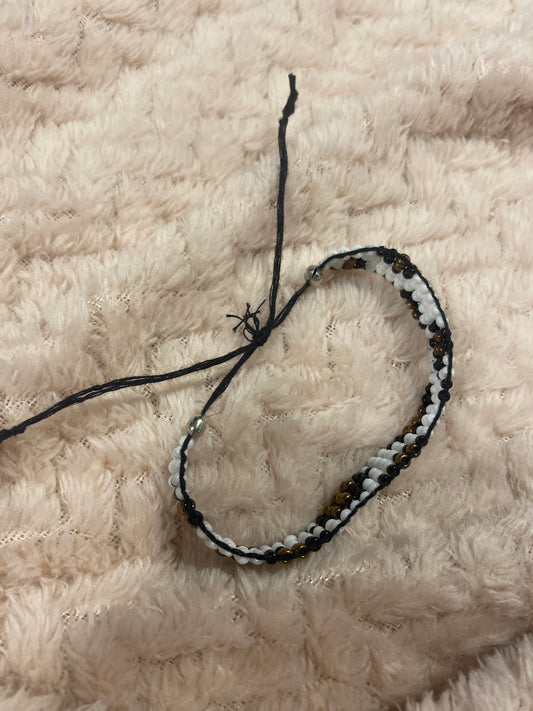 adjustable cheetah print bracelet