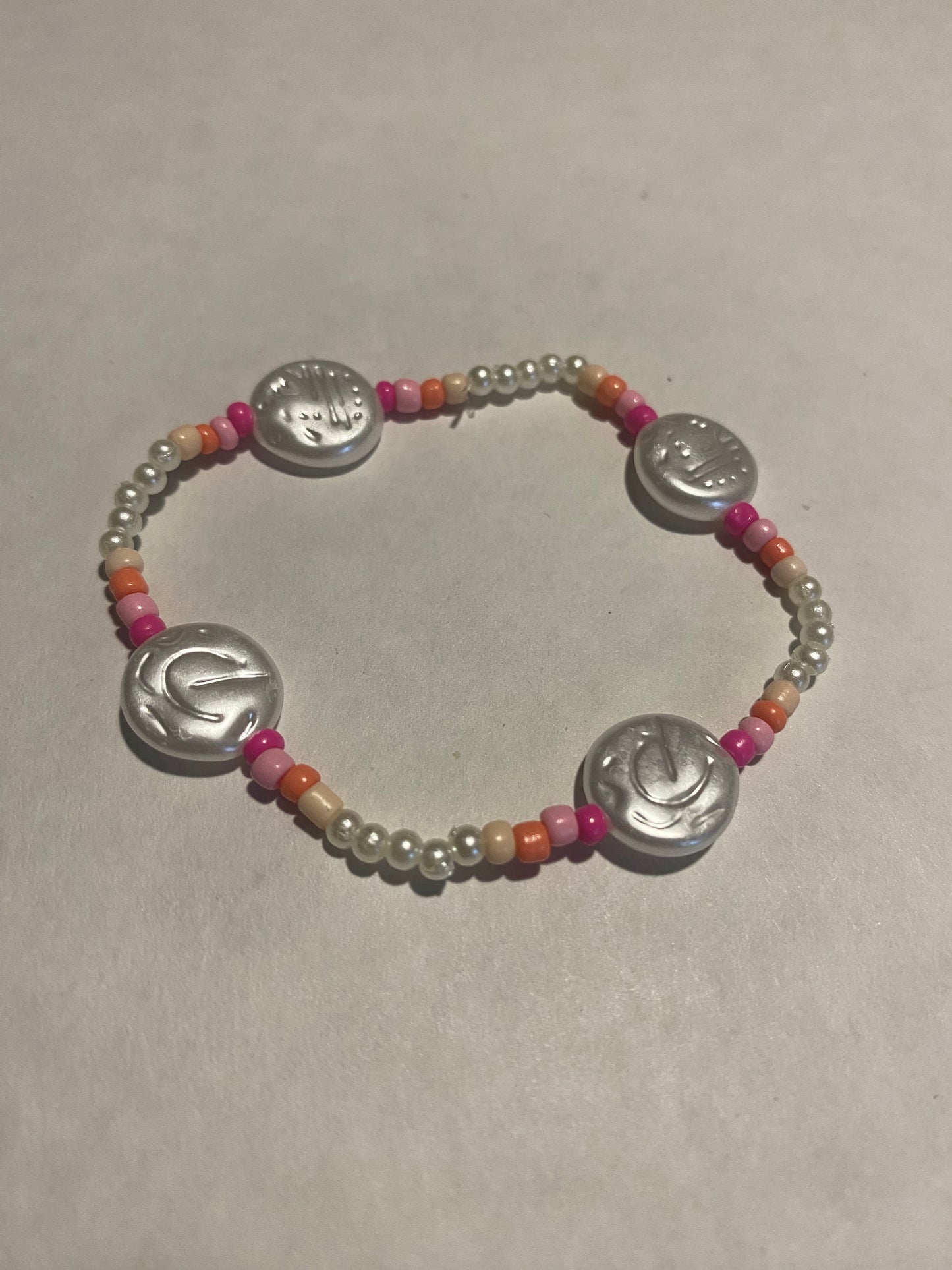 sunset pearl bracelet