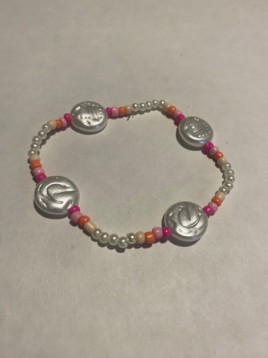 sunset pearl bracelet