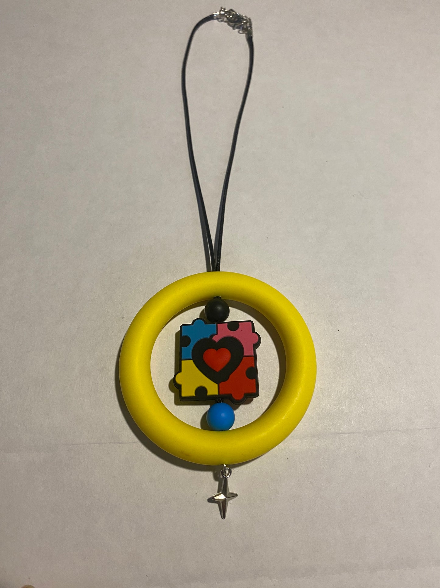 Autism awareness car hangers